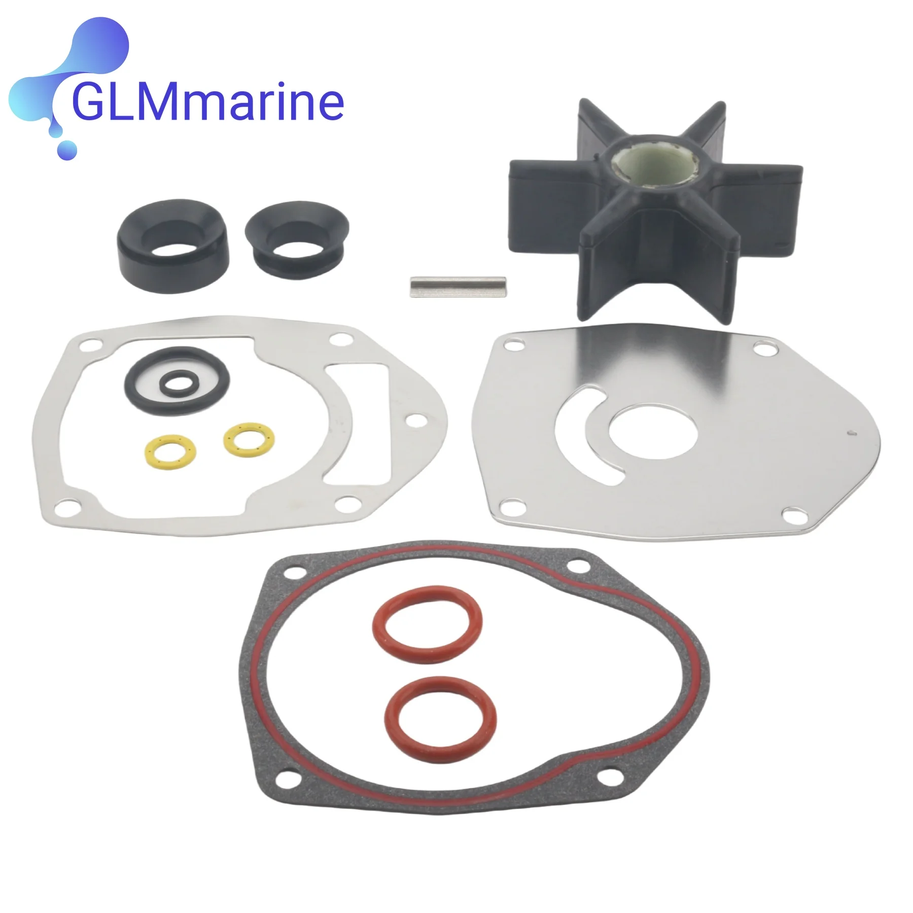

8M0100526 Water Pump Repair Kit Fits for Mercury Mariner 30 To 300 HP DFI EFI Outboard 1998-Up 47-43026T 47-43026Q5 47-43026Q06