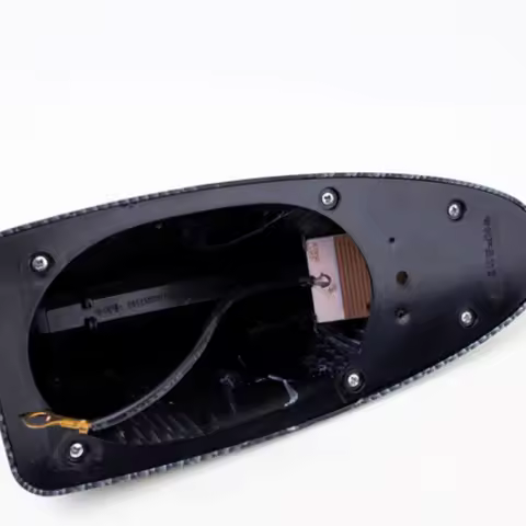 Car Carbon Fiber Shark Fin Antenna For chevrolet spark cruze malibu onix colorado lacetti captiva aveo trax sonic silverado SS