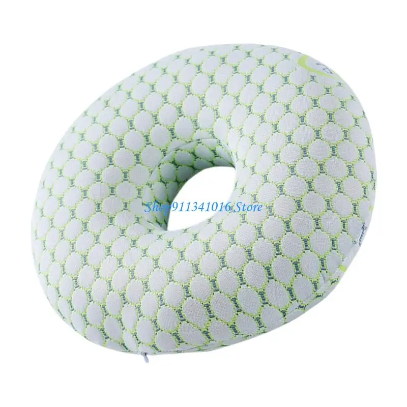4X7B Machine Washable Piercing Recovery Pillow Contoureds Doughnuts For Post Ear Surgerys Comfort And Inflammations Relief