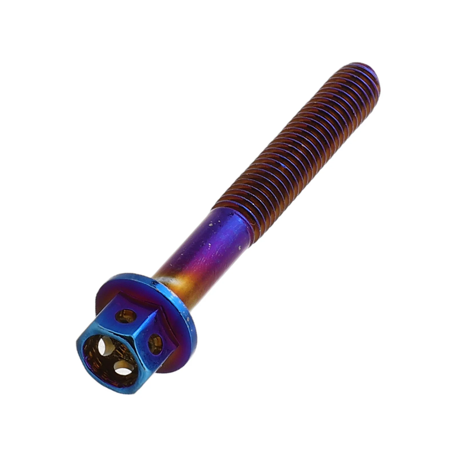 

Colorful Titanium M6 Motorcycle License Plate Screws Iridescent Effect Durable Fastening Hardware Bike Car