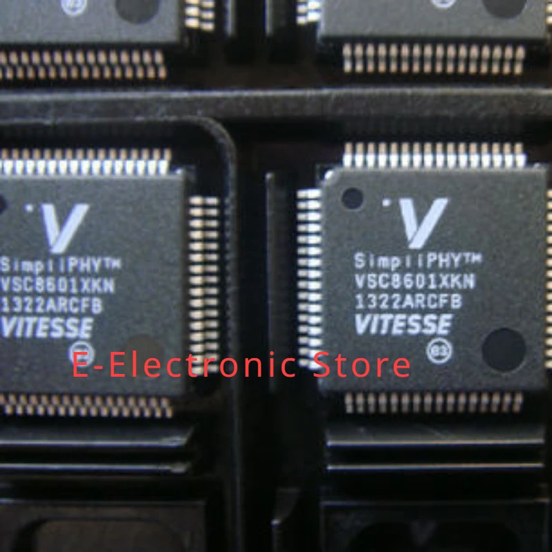 

5PCS/LOT VSC8601XKN VSC8601 Network Control Chip 10 100 1000BASE-T PHY with RGMII MAC Interface