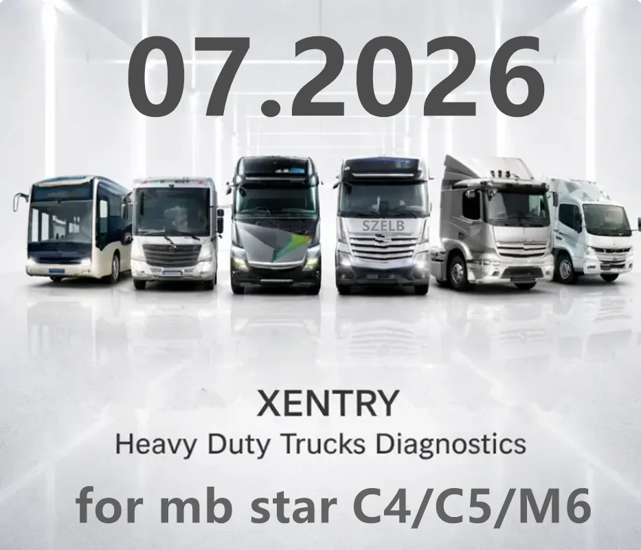 Xentry XDOS for MB Star C4/C5/M6 Truck Diagnostic and Programming Software 2026.07 Version Online Installation and Activation