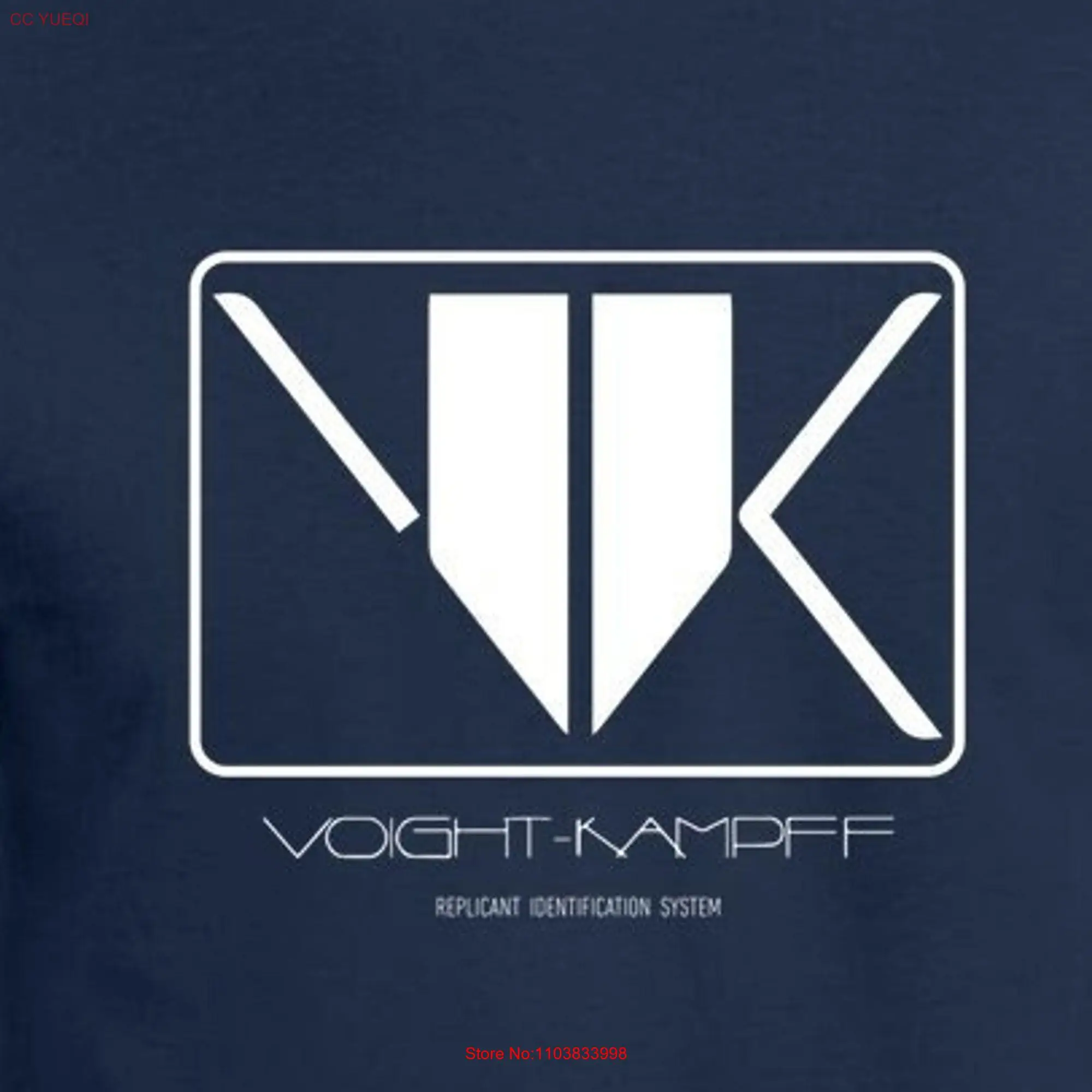 Voight Kampff T Shirt long or short sleeves