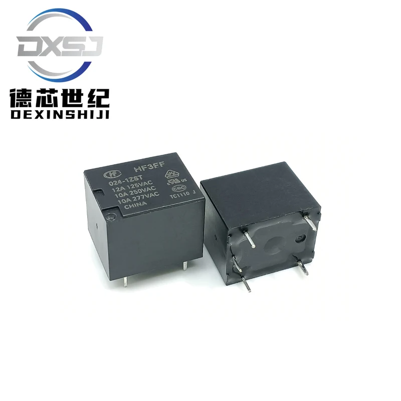 Original genuine Hongfa relay HF3FF-005 009 012 024-1HS 1ZS 1HST ZST 12VDC24 New stock