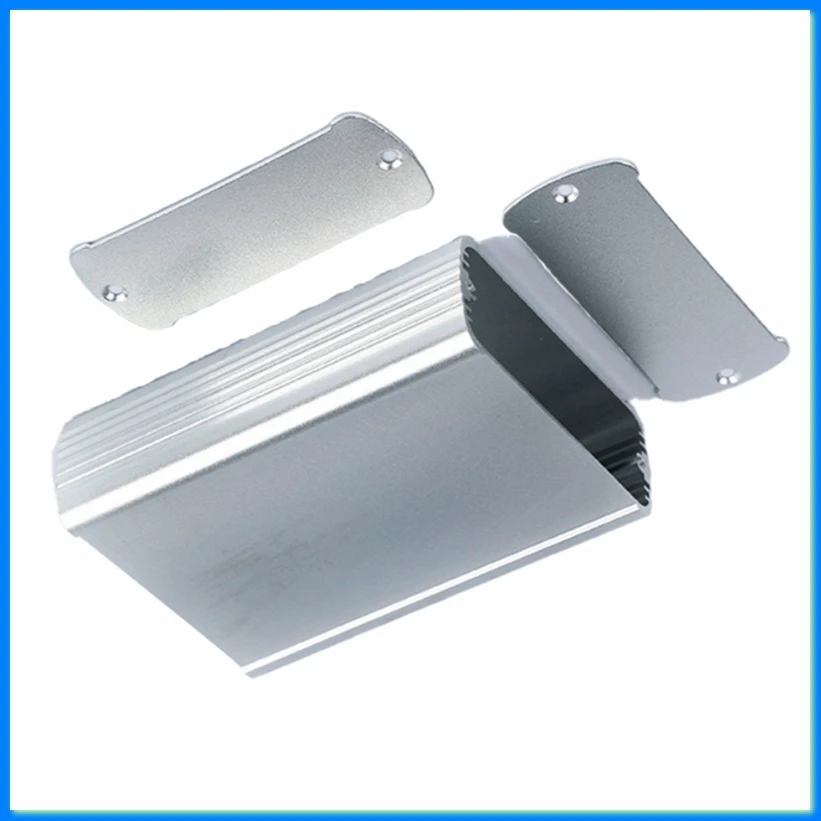 Aluminum Case 82x32x110mm Waterproof Integrated Box Silver Type Case Electronic Box DIY PCB Instrument Project-A19I