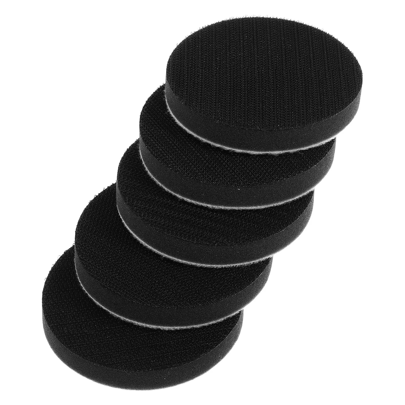 5Pcs Sponge Buffer Pads Soft Durable Cushioned Surface for Pneumatic Dry Grinder Sandpaper Polishing Discs Auto Woodworking DIY view 5