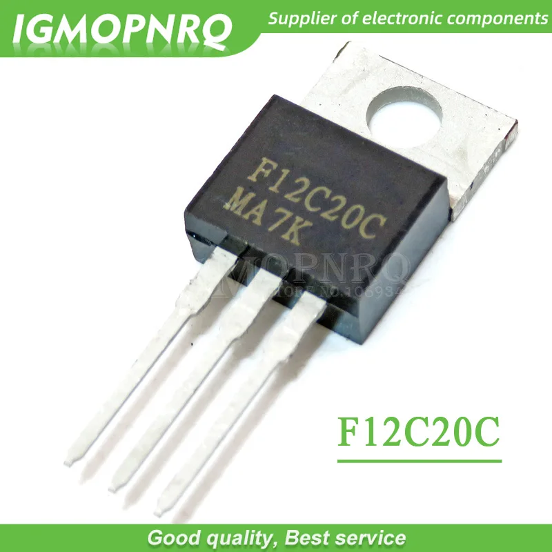 10pcs/lot Fast recovery diode MOSPEC F12C20A with F12C20C new original