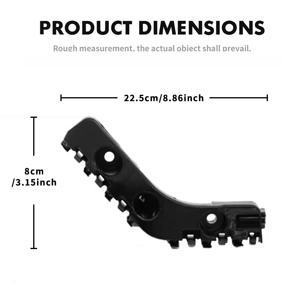 1Pair Car Front Support Bumper Fascia Bracket For Jeep Grand Cherokee 2014 2015 2016 2017 2018 2019 2020 68144219AD 68144218AD