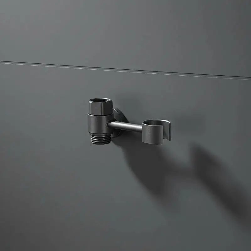 Handheld Shower Head Holder 360 Degrees Rotatable Spray Bracket Toilet Sprayer Base Support Bathroom Accessories