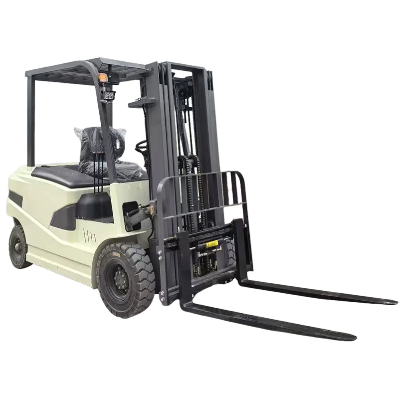 رافعة شوكية كهربائية صغيرة 1-4 طن بطارية ليثيوم الرصاص الحمضية الأوتوماتيكية رباعية العجلات شاحنة تفريغ تحميل الرفع الهيدروليكي