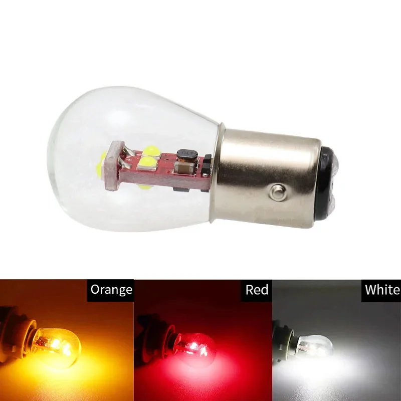 Car LED BAU15S PY21W BA15D 1157 BAY15D P21/5W LED P21W BA15S 1156 R5W R10W Turn Signal Brake Lights Bulbs Auto Lamp 12V