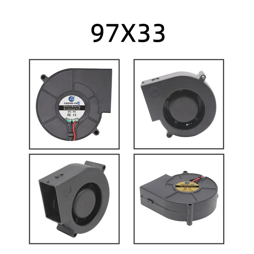 30MM 40MM 50MM 60MM 75MM 97MM Cooling Fan Brushless Motor Case  Blower  Humidifier FanInduction Cooker  2PIN