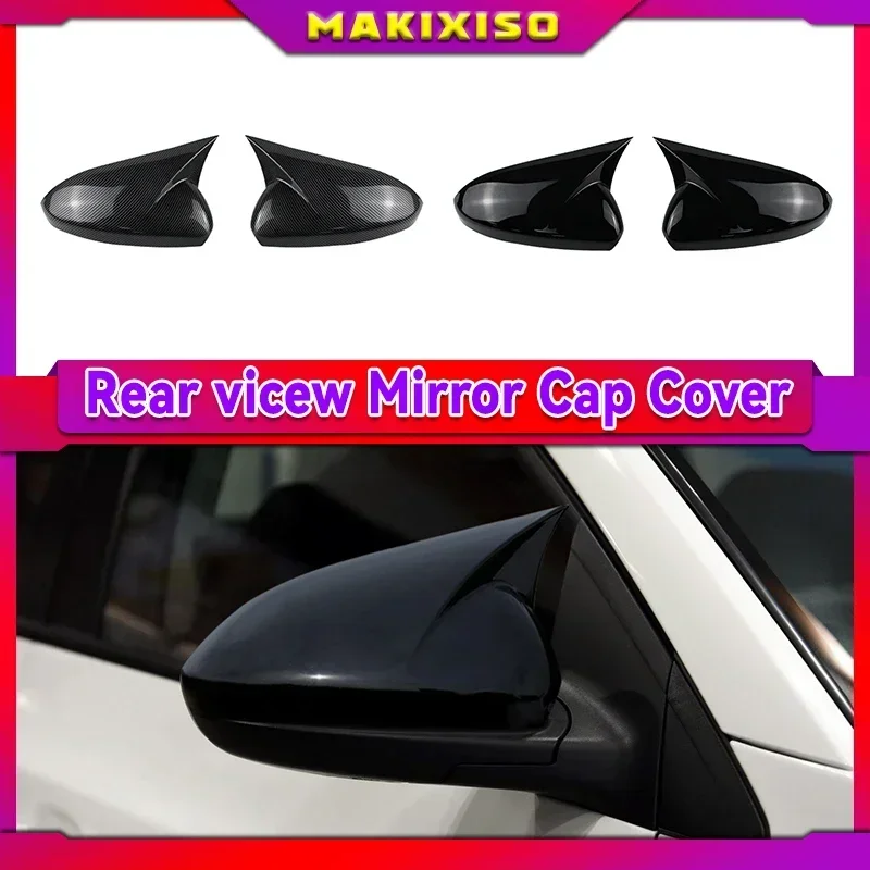 For Chevrolet Cruze 2008 2009 2010 2011 2012 2013 2014 2015 2016 Mirror cover  accessory bright black car shields tuning