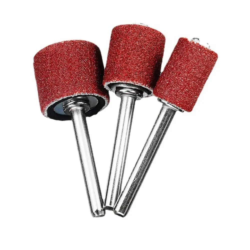 102/132PCS For Metal Polishing Derusting Sand Mandrels Emery Paper Rotary Abrasive Tools Grinding Band Sanding Drums Kit
