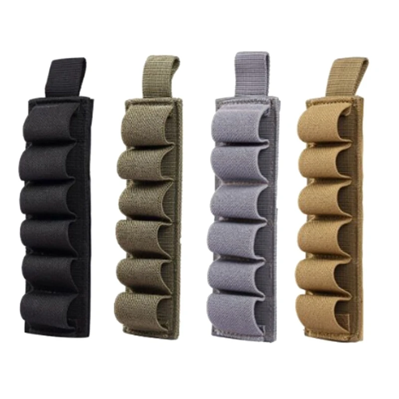 Y1UB Cartridge Shell Organizers 6 Rounds Shotguns Reloads Holder