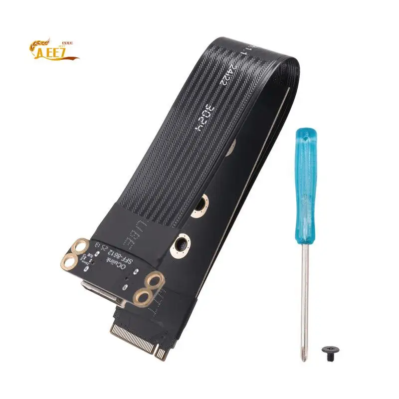 AEE7-M.2 Nvme PCIE 4.0 To Oculink SFF-8611 SFF-8612 Female Adapter Cable Laptop External Graphics Card Extension Cable