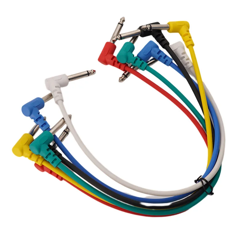 

Hooqu High Sound Quality Guitar Cable Colorful Electric Guitar Cable With A Variety Of Length Options