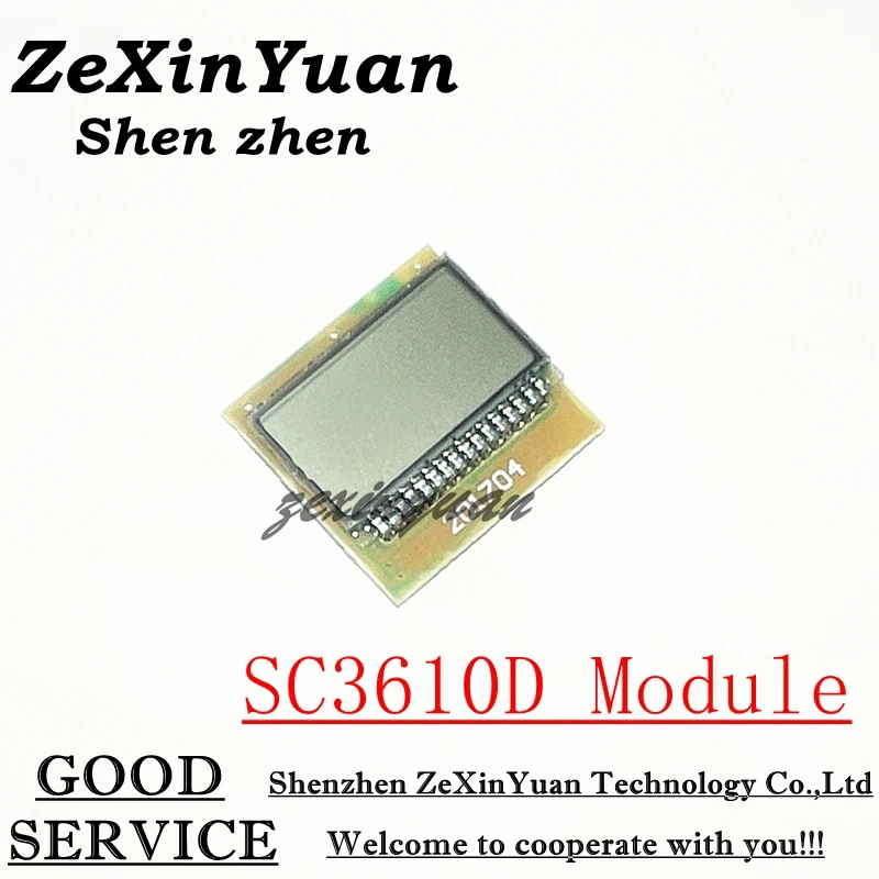 1PCS FM Radio Receiver Display Module Frequency Modulation Stereo Receiving LCD Display SC3610 / Frequency Display Screen