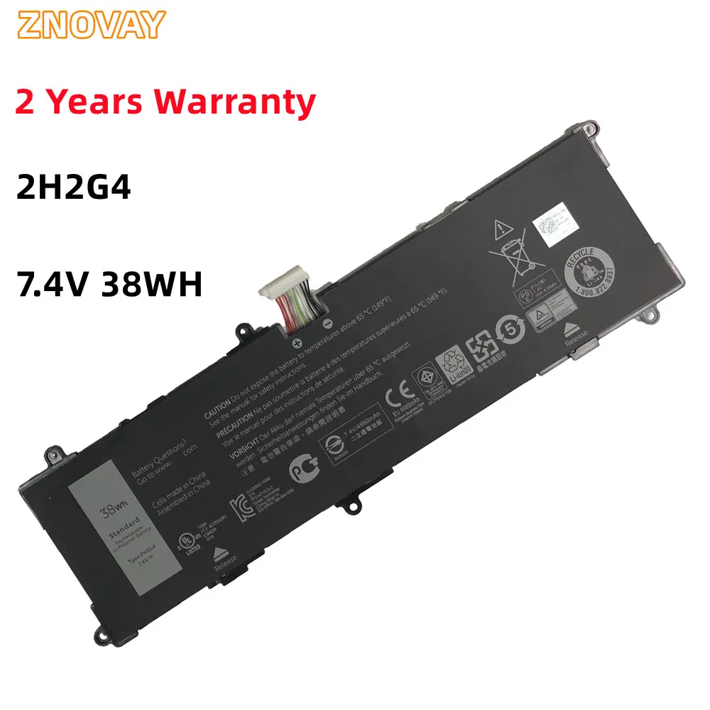 

ZNOVAY 2H2G4 7.4V 38WH Battery for Dell Venue 11 Pro 7140 21CP5/63/105 2217-2548 2H2G4