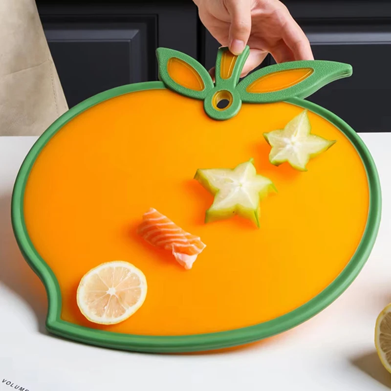 สร้างสรรค์ผลไม้รูปร่างอาหารตัดบล็อก Slice ผักสับบอร์ด PP วัสดุ Mincing Flutto เครื่องมือห้องครัวเครื่องครัว