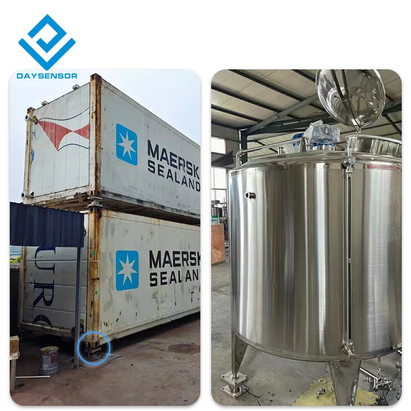 DYMK-001 Daysensor Reactor módulo de pesagem de feixe cantilever módulo sensor de carga instalação material do tanque funil do tanque
