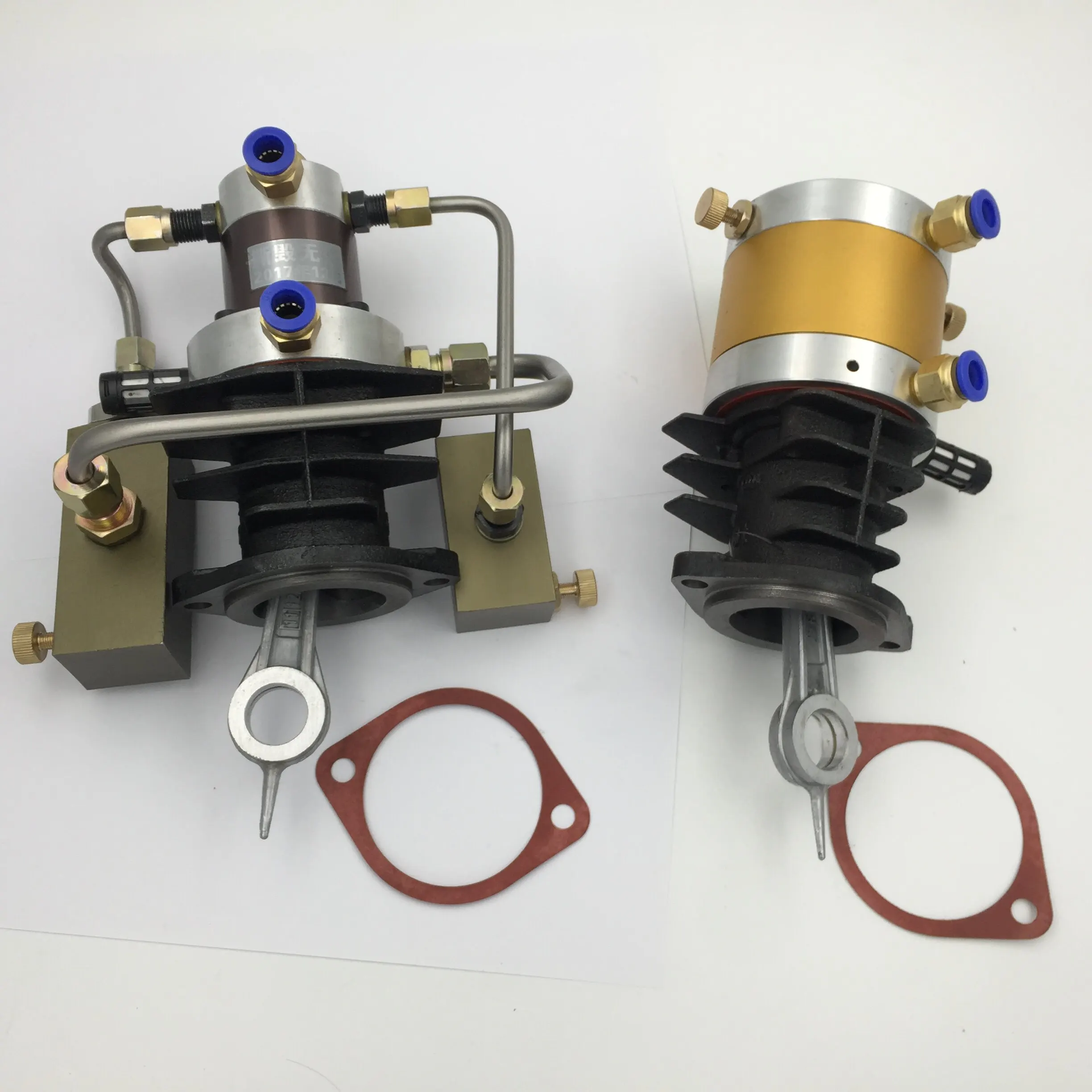 30MPa Single Cylinder High Pressure Air Pump Cylinder Head & Pump Body Complete Set Maintenance Repair Spare Parts