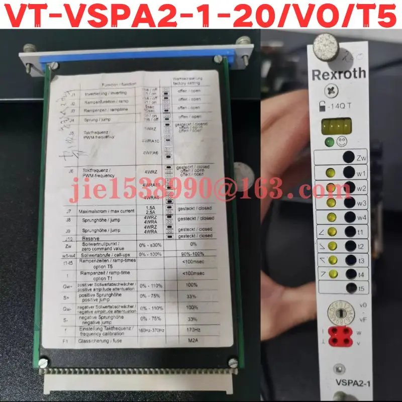 Used enlarged version  VT-VSPA2-1-20/VO/T5  Normal Function Tested OK