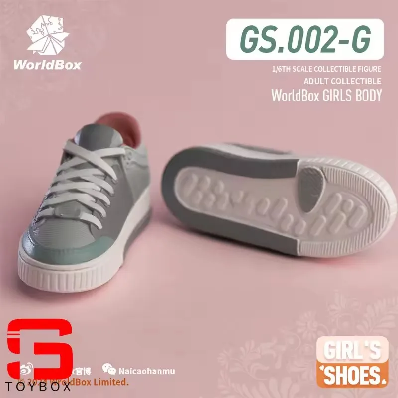 Worldbox GS001 GS002 1/6 Schaal Laarzen Sneakers Effen Schoenen Model Fit 12 ''Vrouwelijke Action Figure Body Poppen