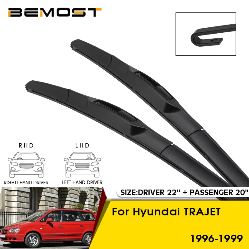 Car Wiper Blades For Hyundai EQUUS 2008-2009 Windshield Windscreen Front Window Blades 22