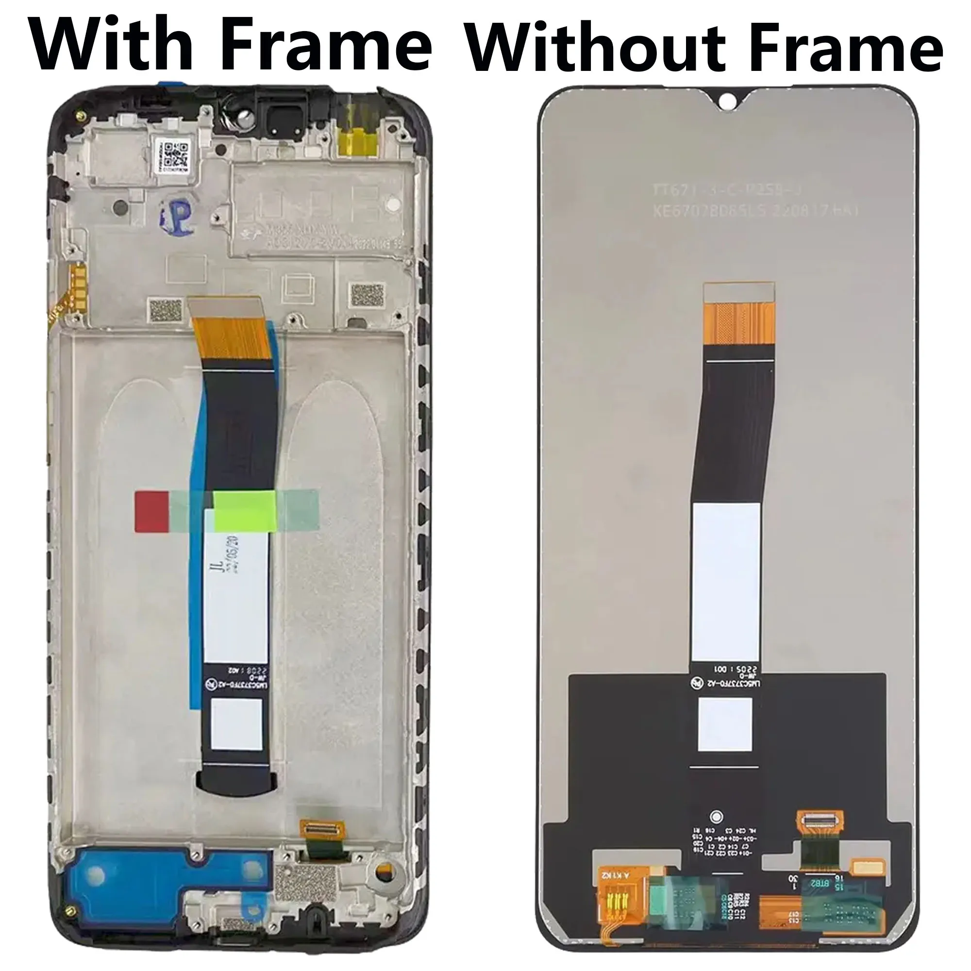 Original LCD Screen For Xiaomi Redmi 10C Mobile Phone Display 220333QL 220333QAG 220333QBI 220333QNY Digitizer Assembly Spare