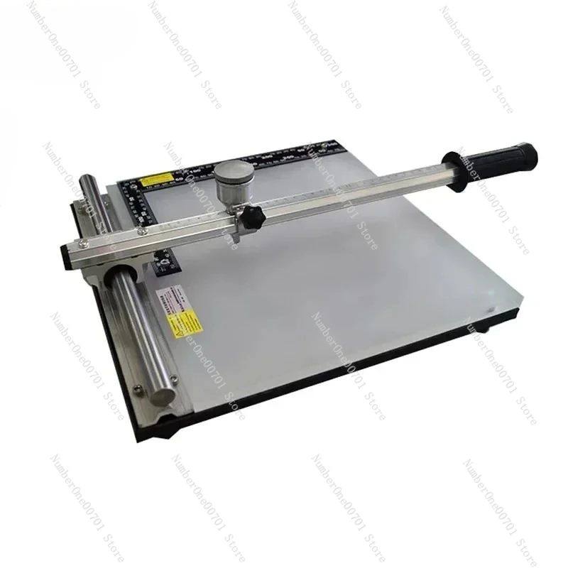 Laboratory Use Glass Cutter Manual Glass Based Silica Gel Board Cutting Machine 28x33CM
