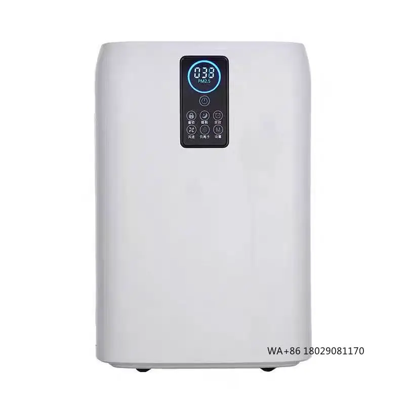 Flexibel voor gebruik in ziekenhuisgymnastiek of hal Slimme draagbare Hepa-luchtreiniger voor thuis en huisdieren voor kamers