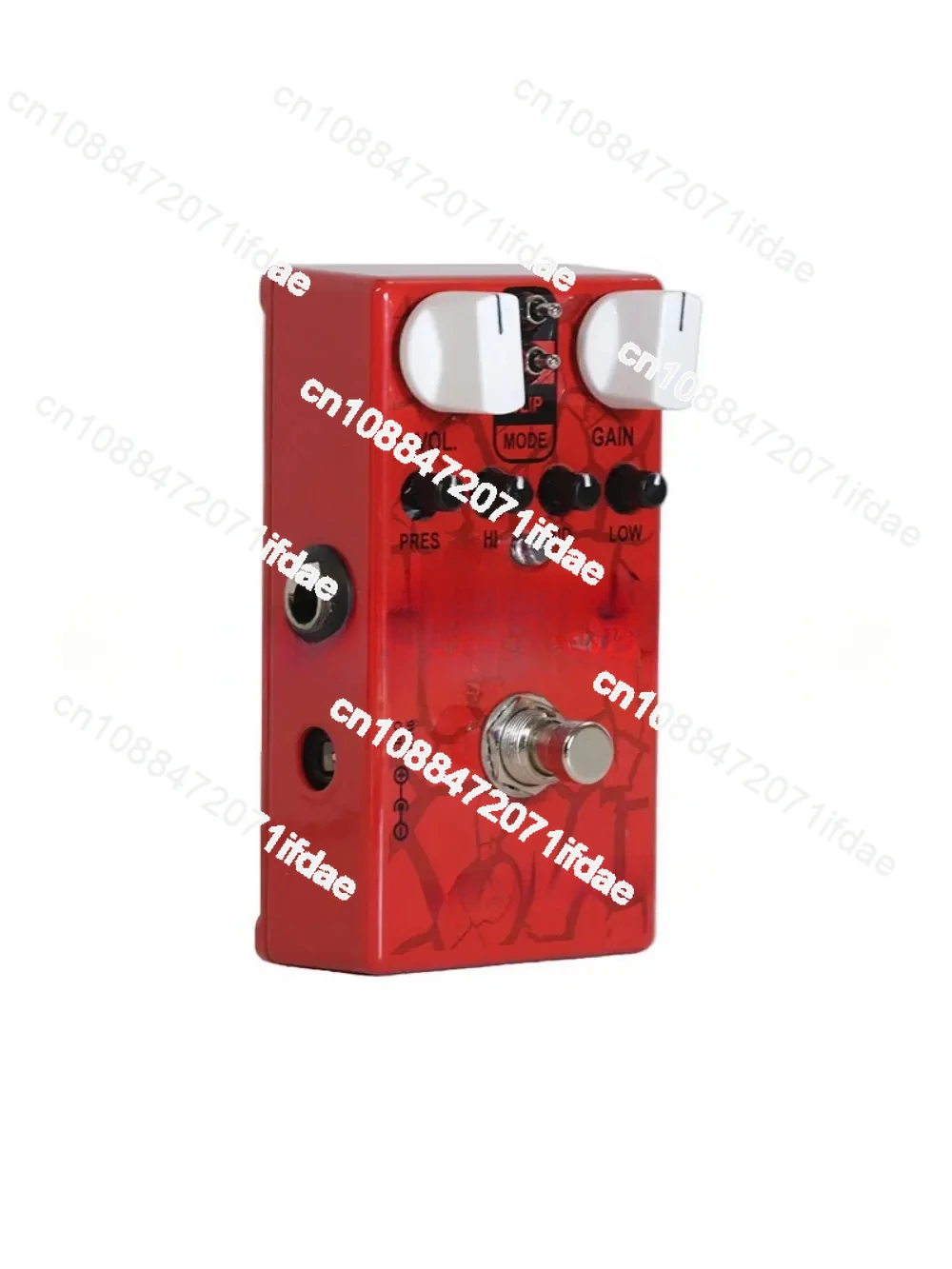 2023 New MI Audio Super Crunch Box V2 British Distortion Guitar Single Block Effect, GAIN, TONE, VOLUME, PRESENCE