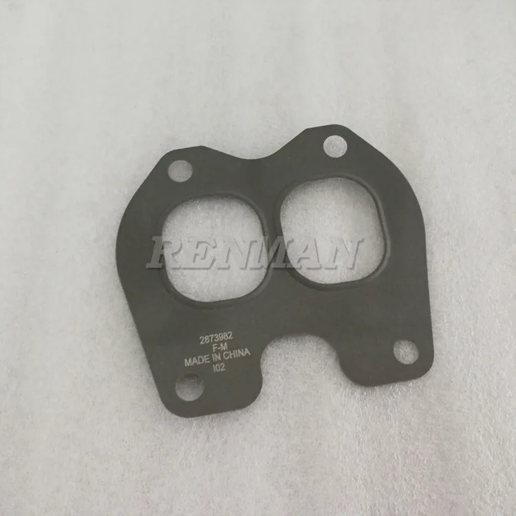 

10Pcs Suitable for Cummins ISZ13 liter exhaust pipe gasket 2873982 Diesel engine exhaust pipe gasket 5580253