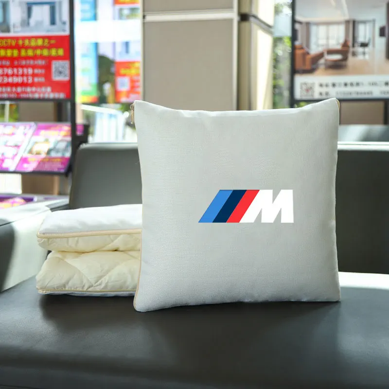 Car Blanket Quilt Pillow Waist Cushion Pad Air Condition Quilt For BMW M E30 E39 E46 E90 E93 E60 F10 M5 M6 M7 X4 X5 Accessories - Image 3