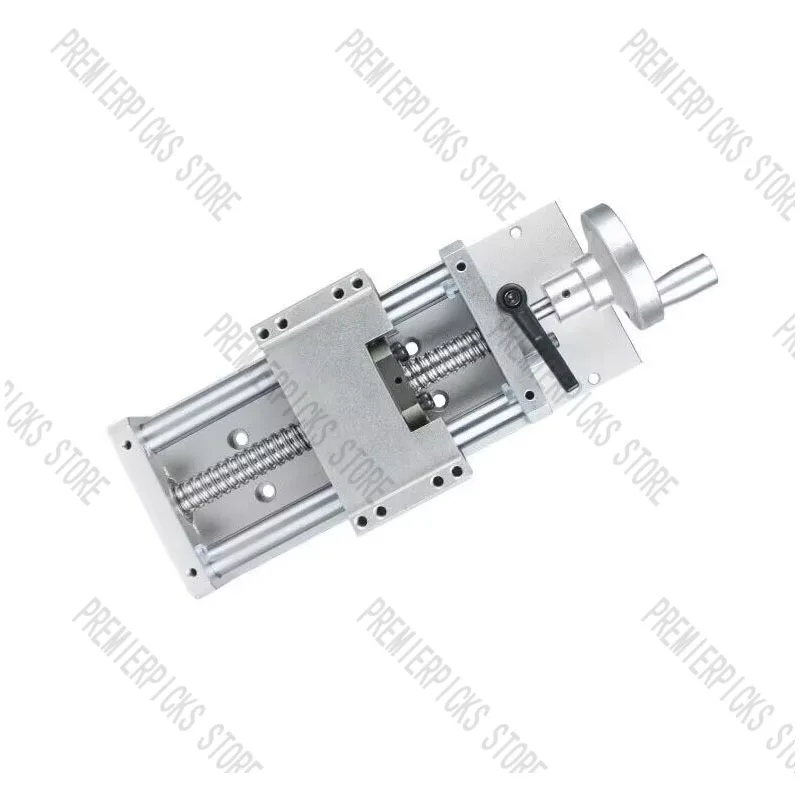 

Precision Manual Ball Screw Slide Table Module Cross Platform for Instrument Parts Bearing Sliding Stroke 100-500