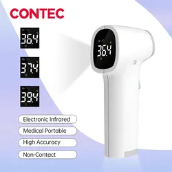 CONTEC Digital Infrared Forehead Thermometer LED Non-Contact Temperature Measurement Adult