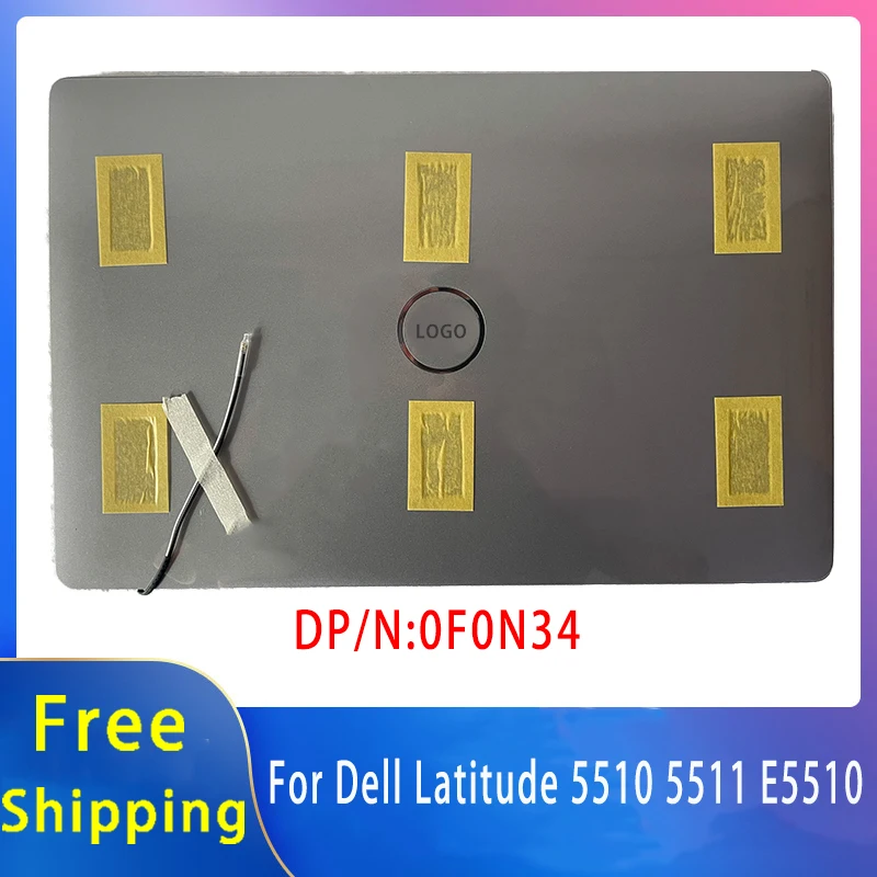 New For Dell Latitude 5510 5511 E5510;Replacemen Laptop Accessories Lcd Back Cover With LOGO 0F0N34