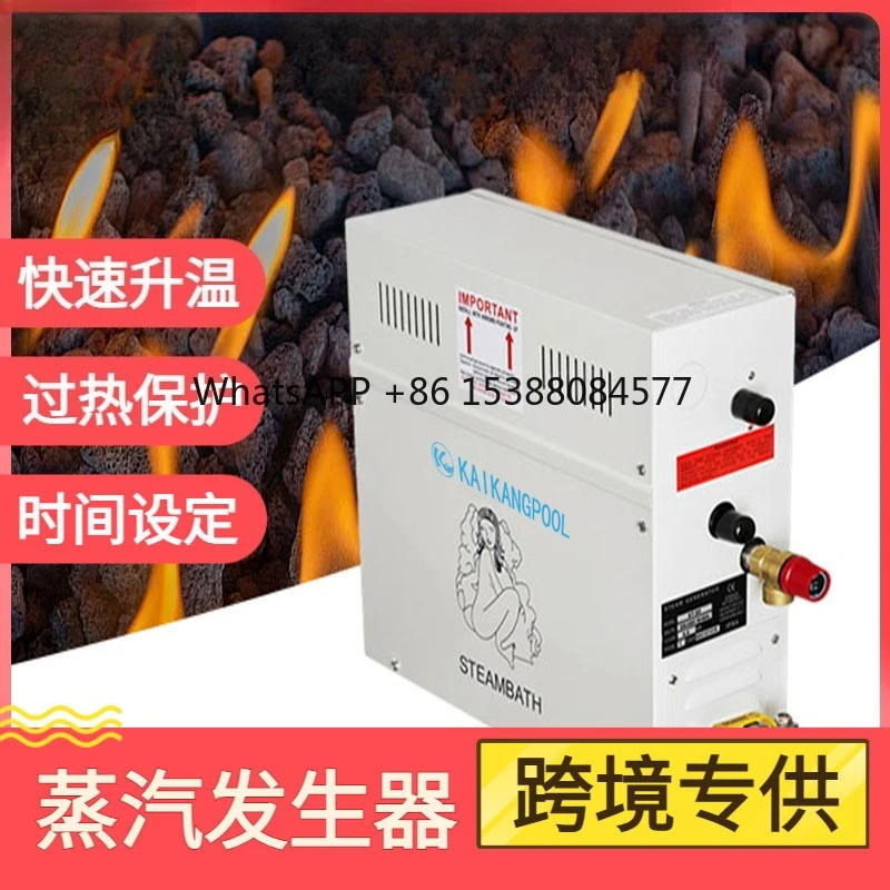 

Cross-border dedicated small sauna wet steamer, steam room equipment high temperature steam generator steam engine