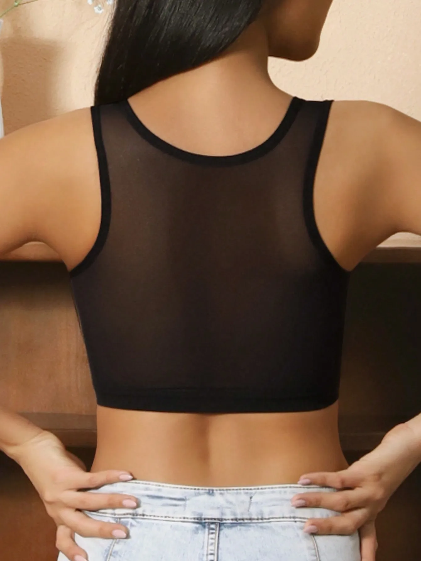 Sports Bra Women's Chest Shaping Anti Protrusion Point Super Flat Chest Artifact Chest Shrinking Wrapped Breathable Cos Vest
