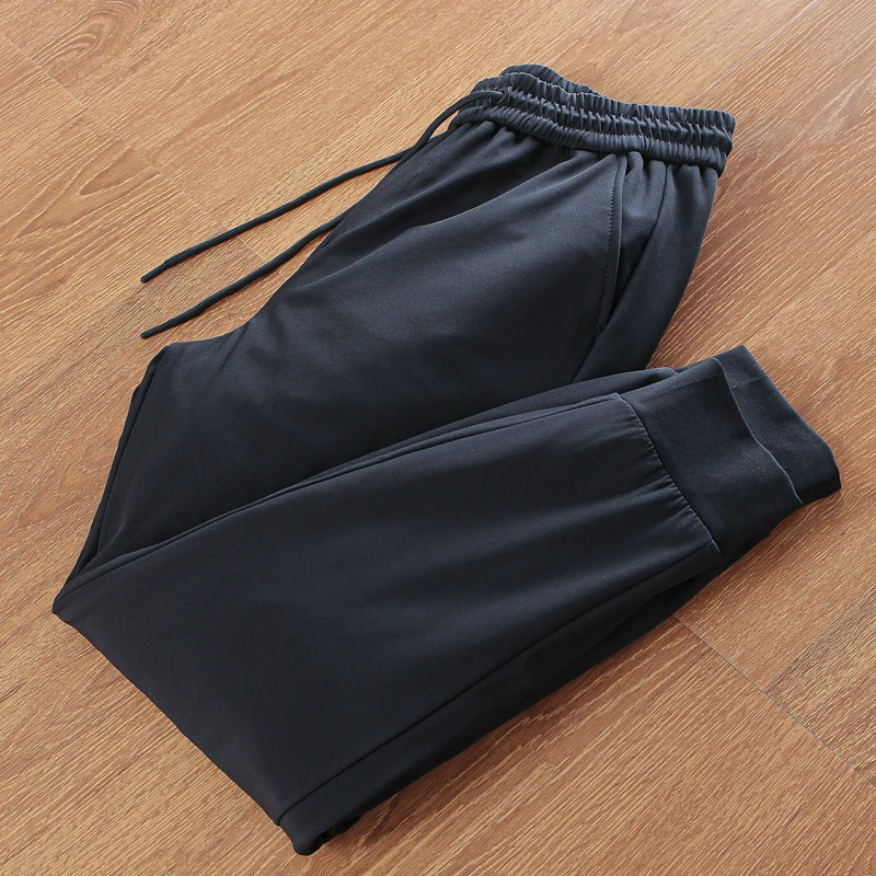 

Высококачественные мужские брюки из гусиного пуха: модные, ветрозащитные, теплые, не объемные, повседневные, с завязками, длинные, для активного отдыха