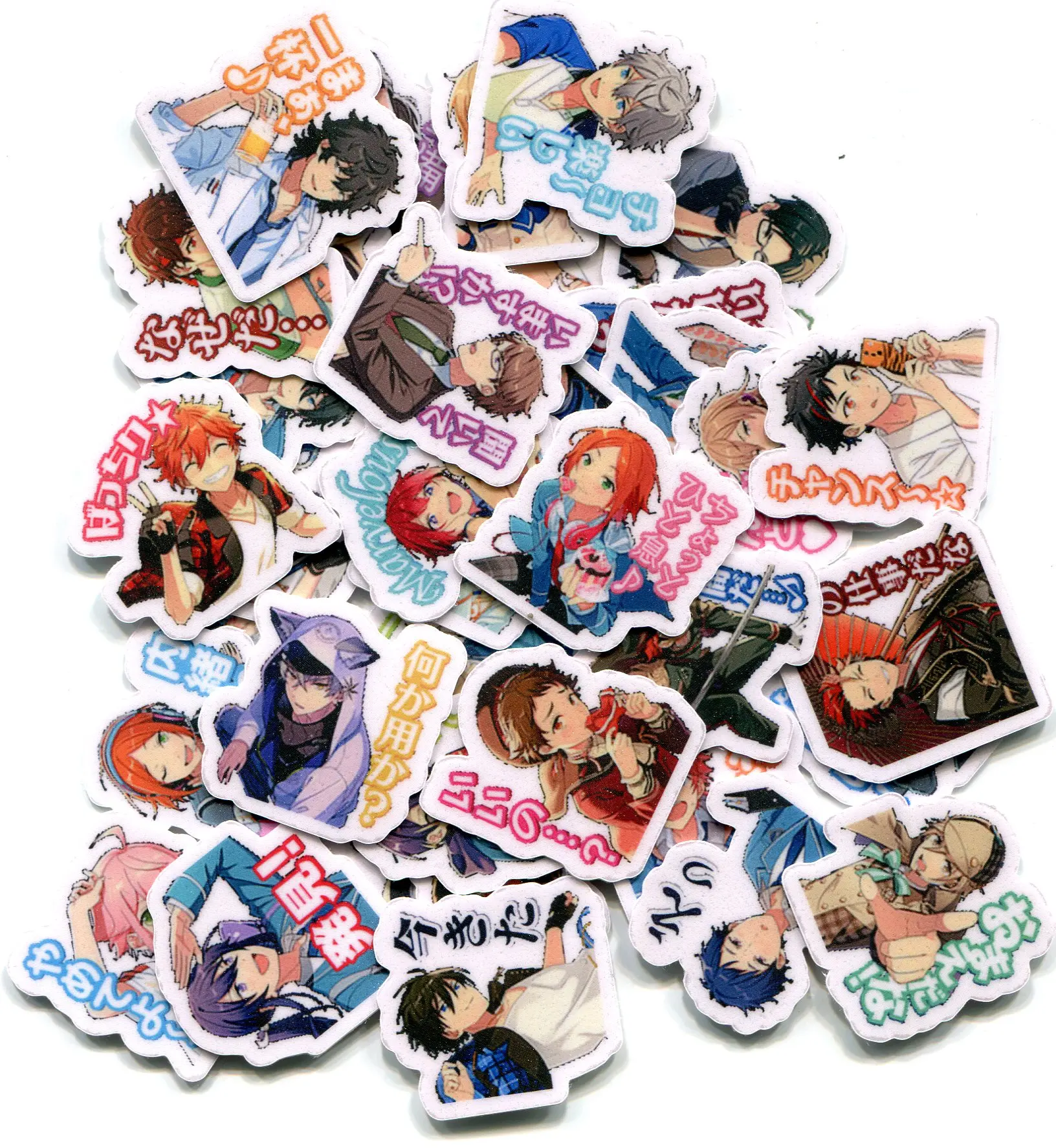 40pcs/pack (3cm)Ensemble Stars Stickers  Diy Crafts Scrapbooking Diary Series 2