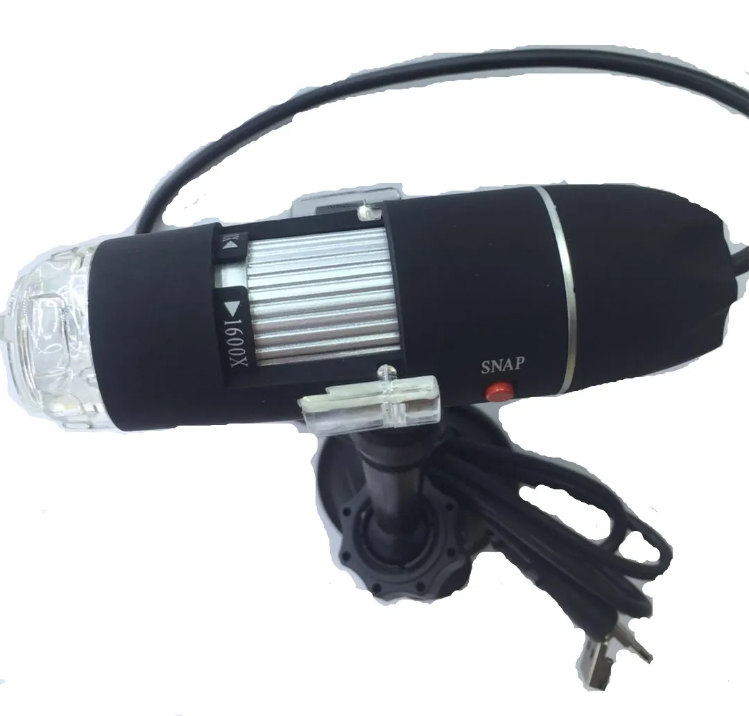 3in1 USB 1600X 2MP 1080P Digital Microscope Handheld Endoscope  for Android Phone Repair Hair Skin Smartphone PCB Tool Magnifier