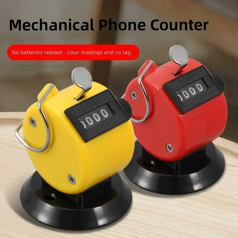 for Manual Counter Waterproof Point Counter Precise Durable Hand Press Mechanical Counter for Stewardess Plastic