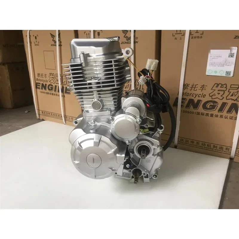 Factory Hot Selling quality 200cc air-cooled two-wheeled motorcycle tricycle engine assembly, exquisite craftsmanship