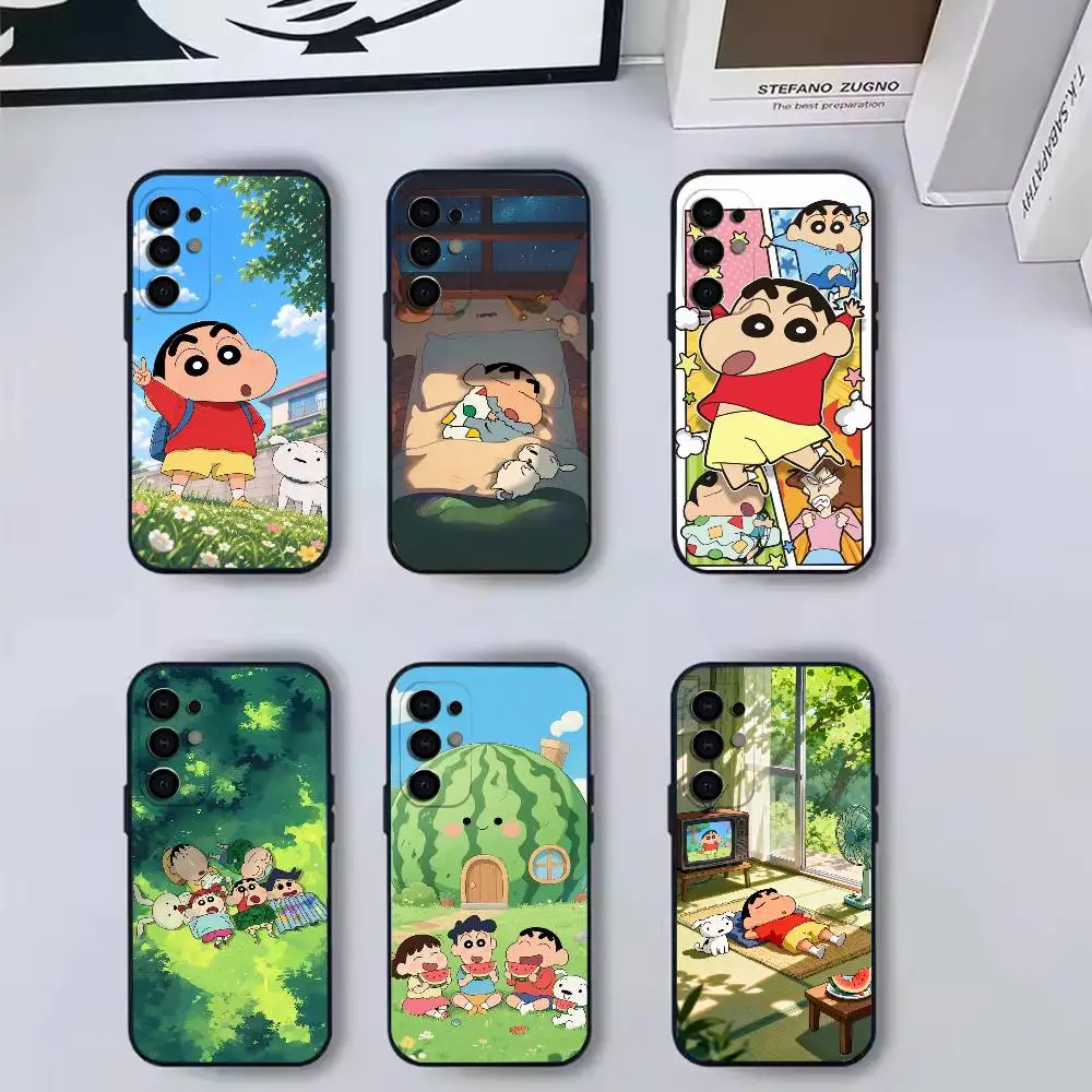 

C-Classic Anime CN-fans Phone Case For Samsung S 25,24,23,22,30,21,10,9,Ultra,Plus,Lite,FE,4,5 GBlack TPU Soft Case