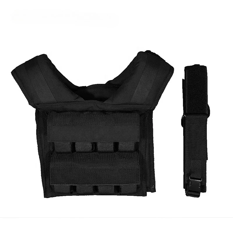 Guli Fitness OEM/ODM Aangepast logo Functioneel Ademend Training Verstelbaar 10Kg/20Kg/30Kg Gewichtsvest voor mannen en vrouwen