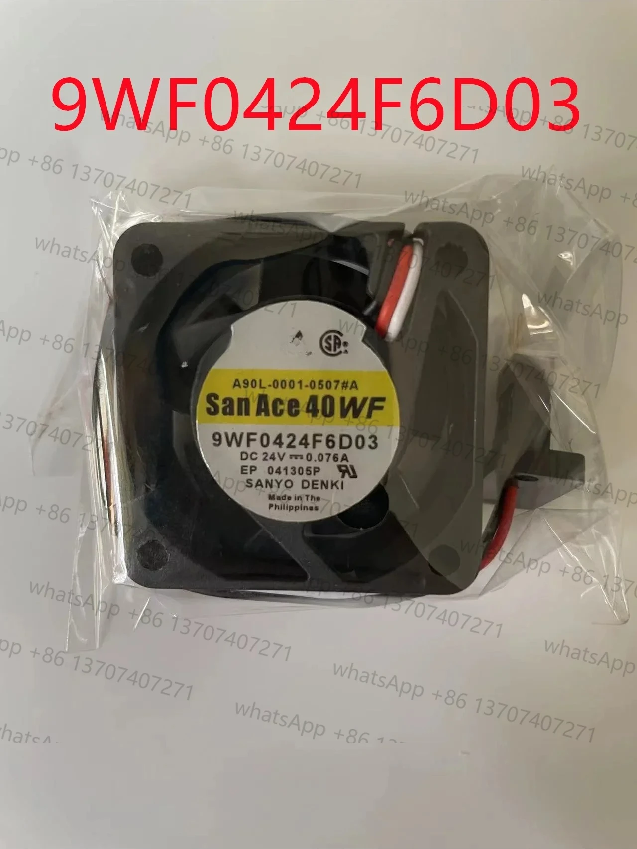 

New original inverter 9WF0424F6D03 A90L-0001-0507#A 24V 0.076A fan with plug