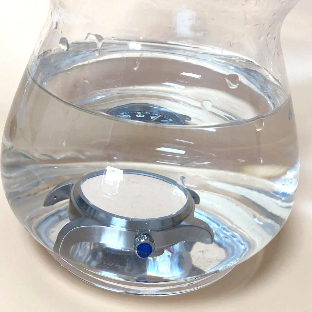 تخصيص Miyota8215 39 مللي متر الرملي حالة الطيار الرجال ساعة ريترو الياقوت الزجاج خمر الهاتفي الأرقام العربية 200 متر مقاوم للماء