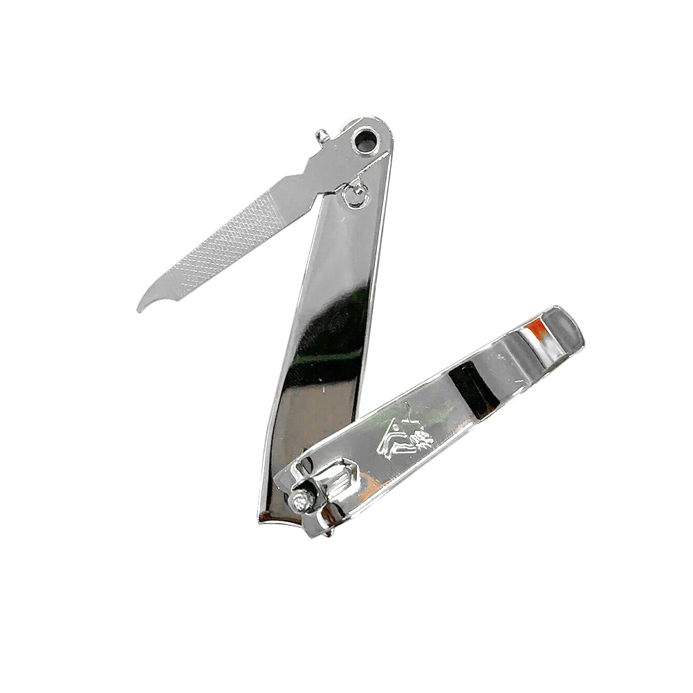 

Stainless Steel Toenail 54Mm Cutting Edge With File Portable Mini Keychain For Manicure Travel Easy Carry Tool
